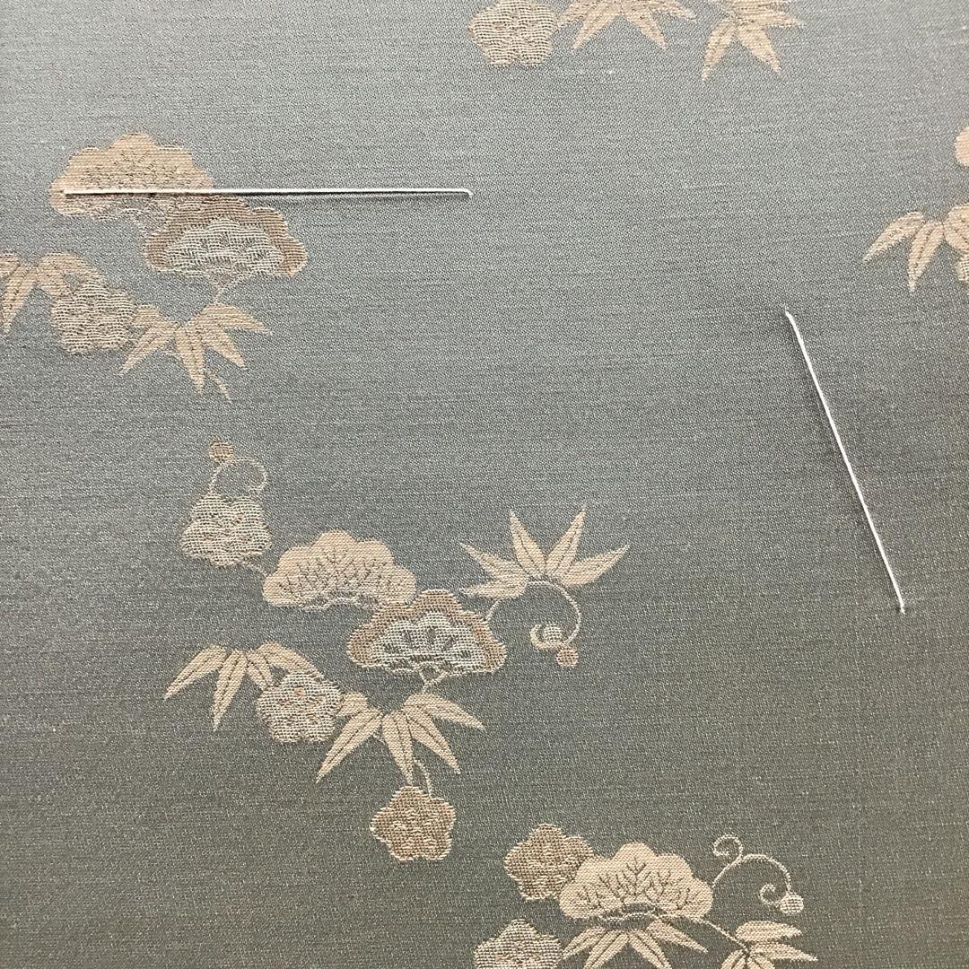 K茶道具　掛軸　御色紙掛軸(写真の色紙は付属していません)　紙箱　S993KJ