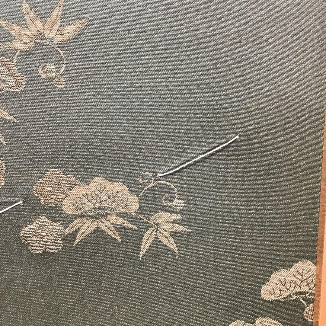 K茶道具　掛軸　御色紙掛軸(写真の色紙は付属していません)　紙箱　S993KJ