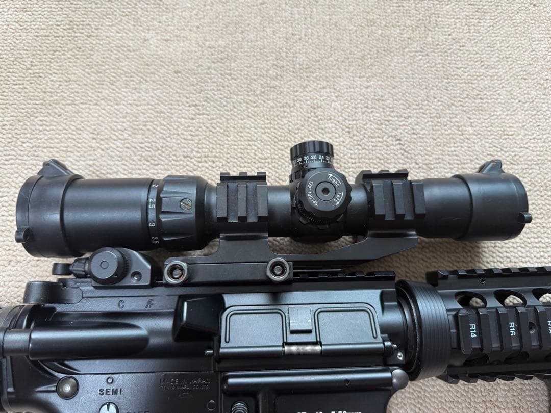 東京マルイ SOPMOD M4 次世代電動ガン　リポバッテリー使用　フル装備