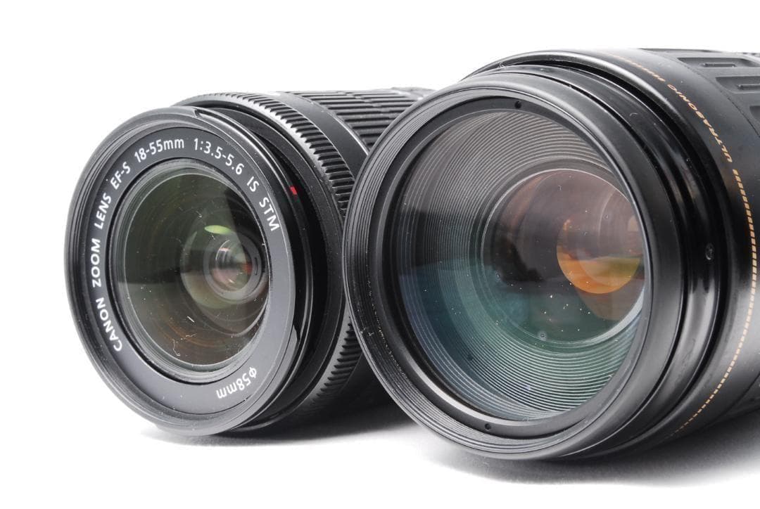 【新品級】Canon Kiss X7 Wレンズ スマホ 転送 初心者おススメ