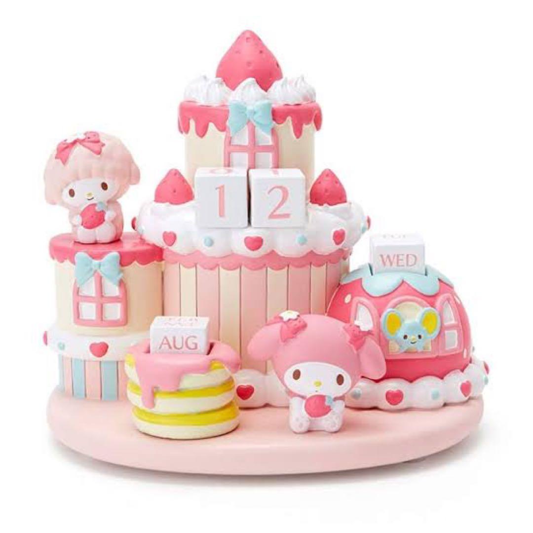 日*1様 マイメロディ 万年カレンダー サンリオ マイスウィートピアノ 置物