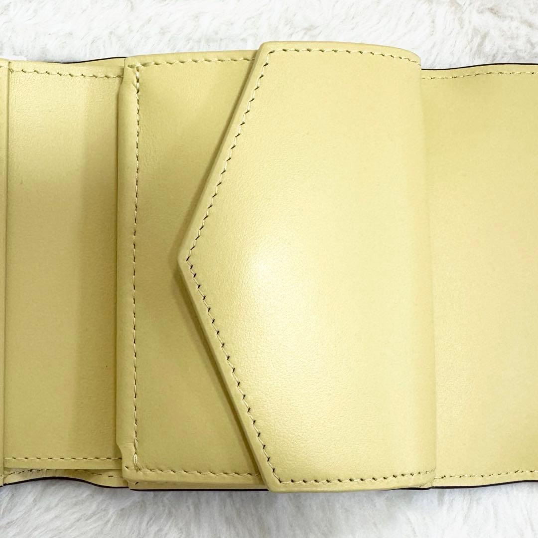 未使用級✨現行 BONAVENTURA フラップ スモールウォレット グレージュ