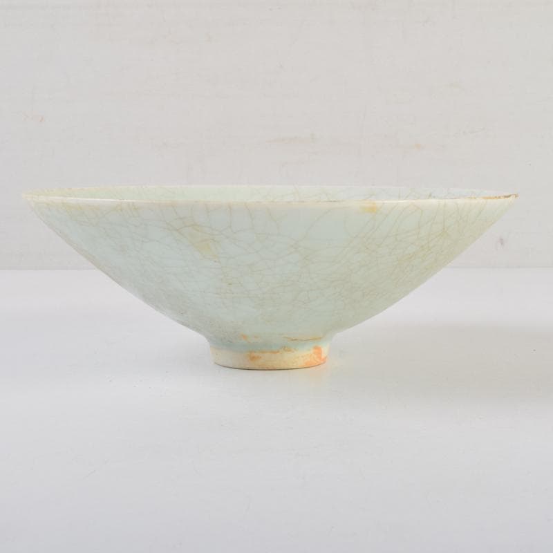 Big Chef　中国　影青　青白磁　陰刻　花文鉢　C　9105