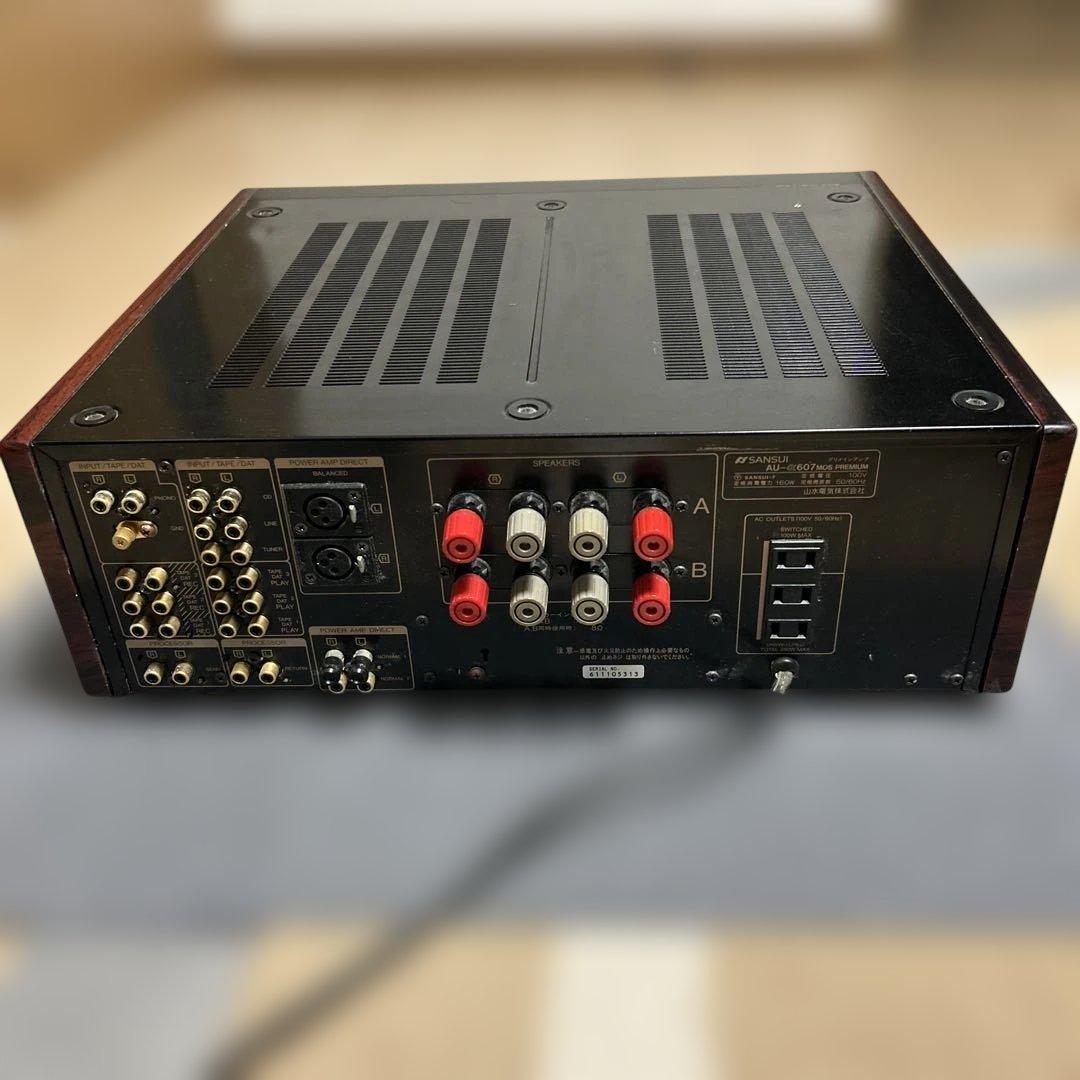 SANSUI AU-α607MOS PREMIUM 15周年記念限定　通電確認済
