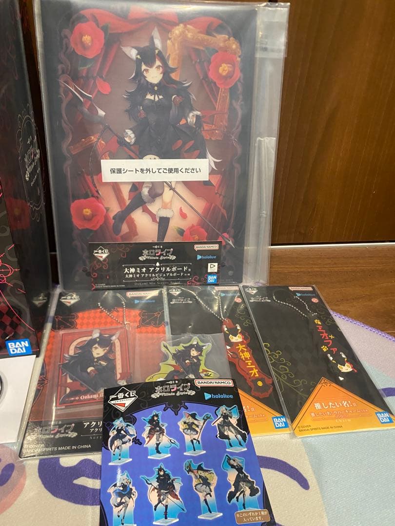 一番くじ ホロライブ ～Villain Style～　大神ミオ8点セット