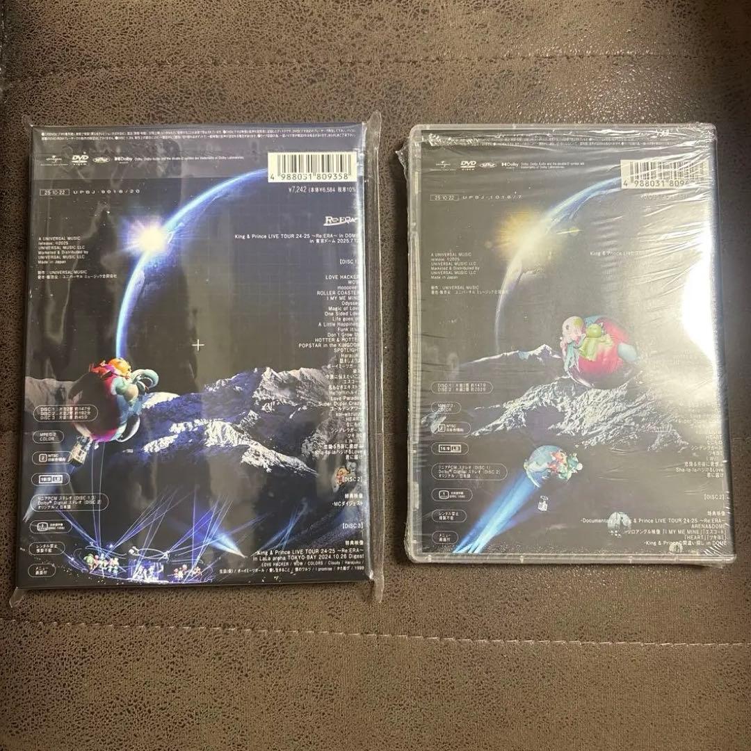 Re:ERA IN DOME King & Prince DVD セット