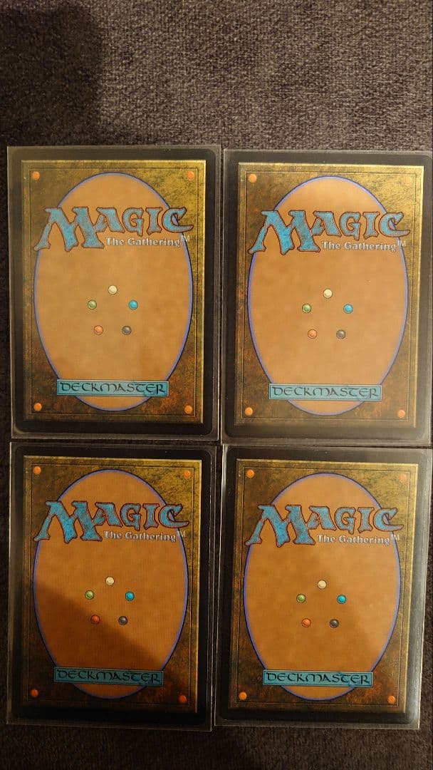 峰の恐怖 4枚セット 基本セット2021　マジック・ザ・ギャザリング