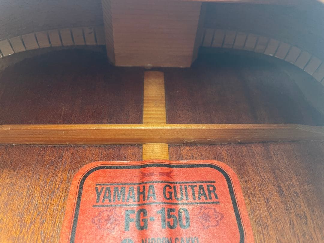 赤ラベル　FG-150 YAMAHA ビンテージギター