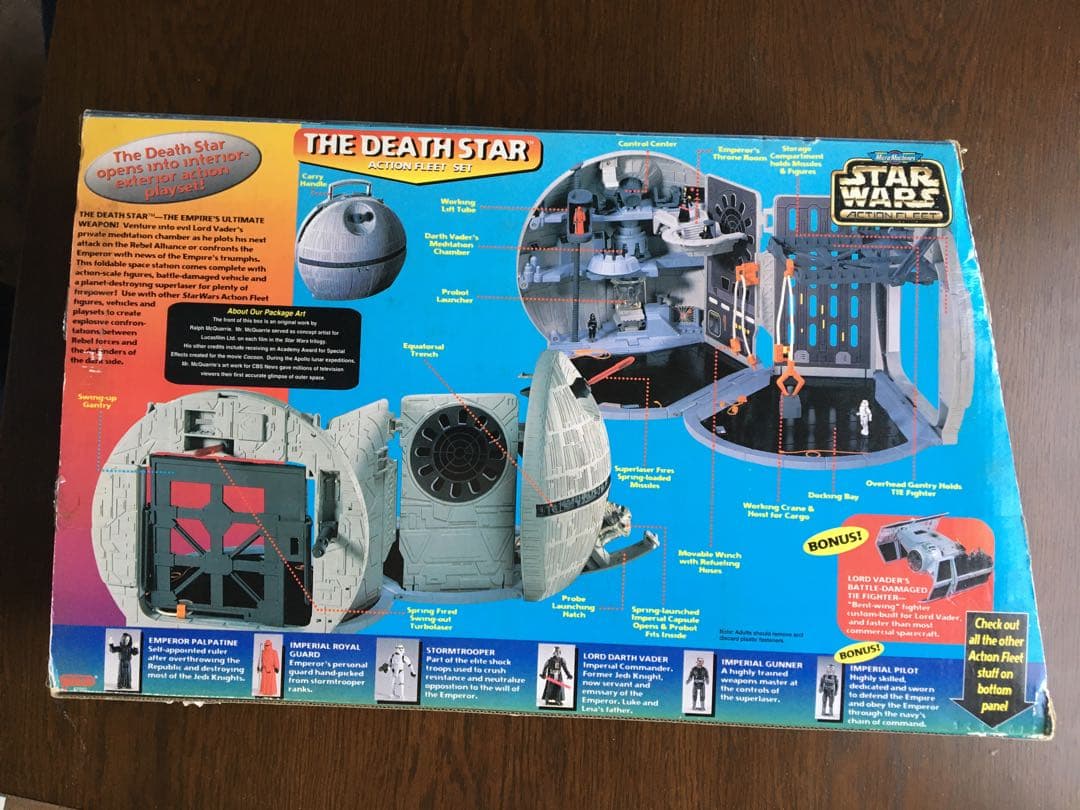 スターウォーズ　マイクロマシーン　デススター　箱付き