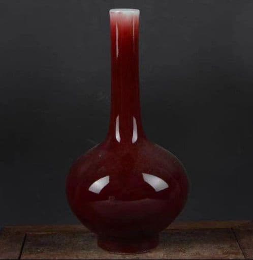 景徳鎮窯 花瓶  時代物　陶磁器 中国古玩 唐物 青花 骨董品 収蔵品