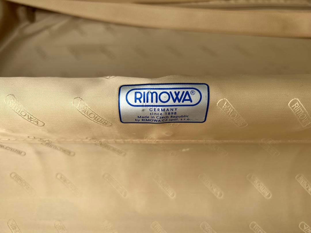 リモワ　サルサデラックス　35L 4輪　グロスブラウン　機内持込　キャリーケース