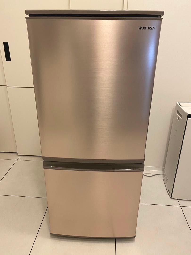 SHARP ノンフロン 冷凍冷蔵庫 2ドア SJ-D14E-N