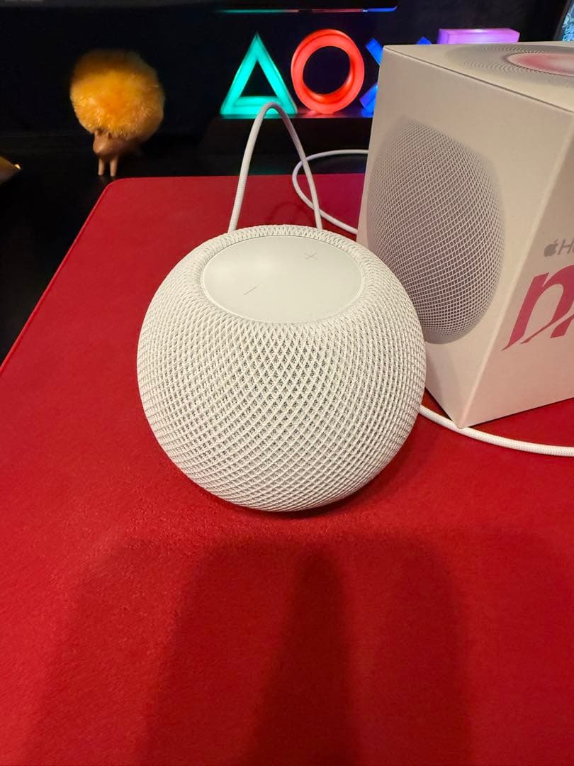 ほぼ未使用　Apple Pod mini ホワイト MY5H2J/A
