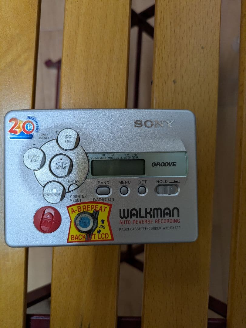 【限定20th】Sony WM-GX677 付属品多数 世界対応