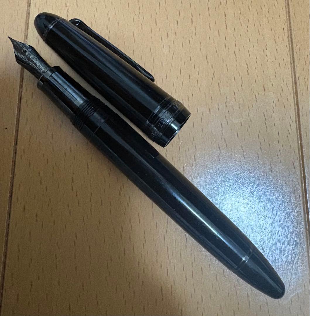 セーラー万年筆 万年筆 ブラックラスター EFニブ