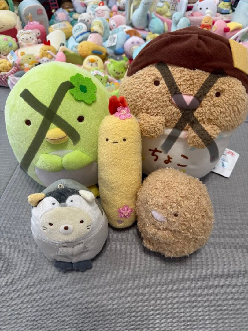すみっコぐらし手のりぬいぐるみまとめ売り