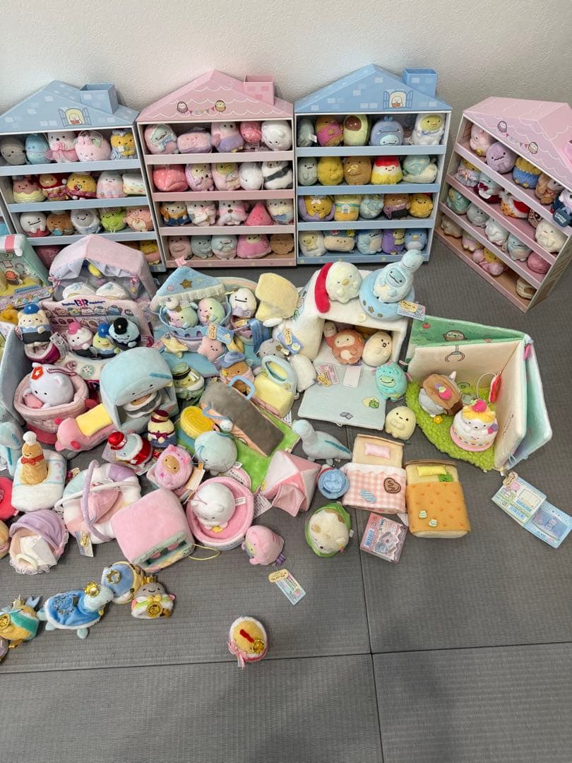 すみっコぐらし手のりぬいぐるみまとめ売り