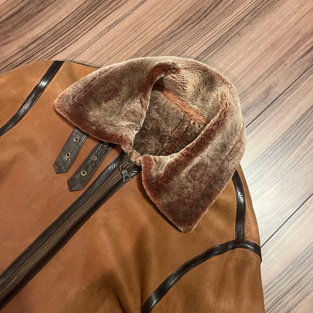 B3 JOURNALSTANDARD別注　アンノウン リアルムートンブルゾン