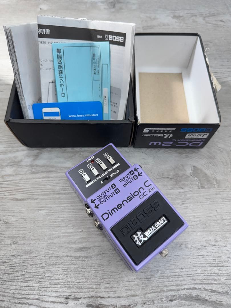 BOSS Dimension C DC-2w パープル