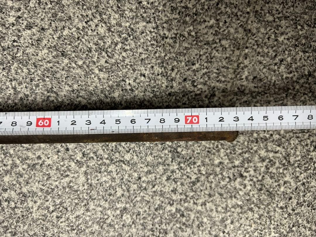 戦傷奉公杖？　骨董品　アンティーク　杖　鉄製