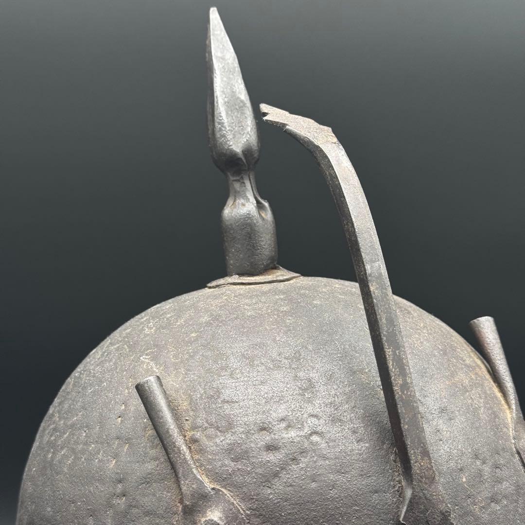 鉄兜　モンゴル　鎖帷子　時代物