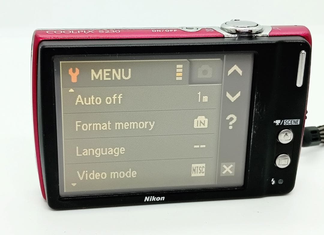 Nikon Coolpix S230 Pink 10MP 3倍光学ズーム