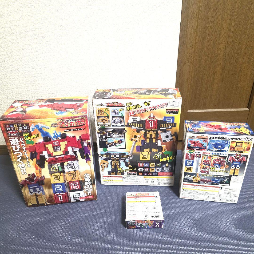 【152】バンダイ 動物戦隊 ジュウオウジャーDX　ロボセット