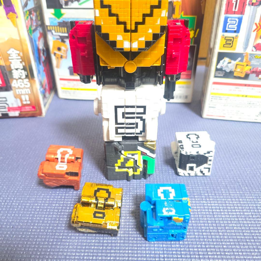 【152】バンダイ 動物戦隊 ジュウオウジャーDX　ロボセット