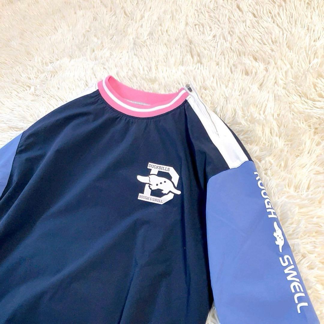 【超美品】Rough & Swell　STOCKHOLM SNEAD　紺　S