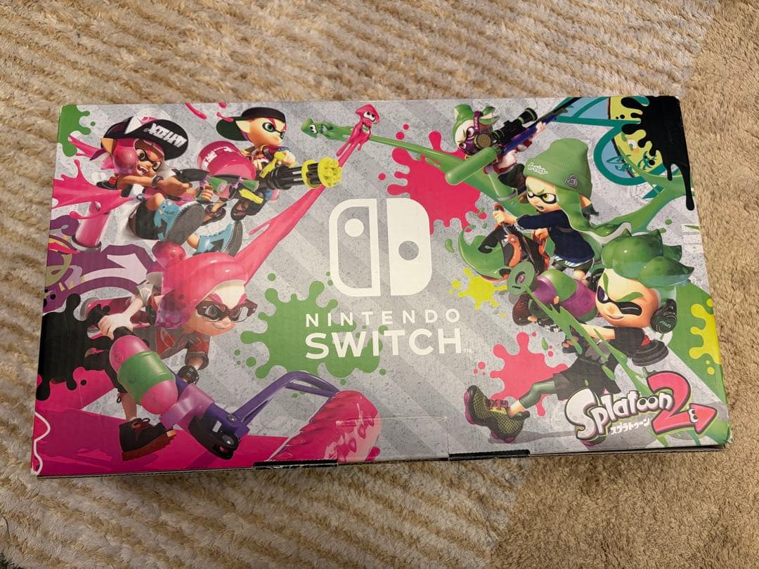 Nintendo Switch Splatoon2セット 本体のみ ポーチつき