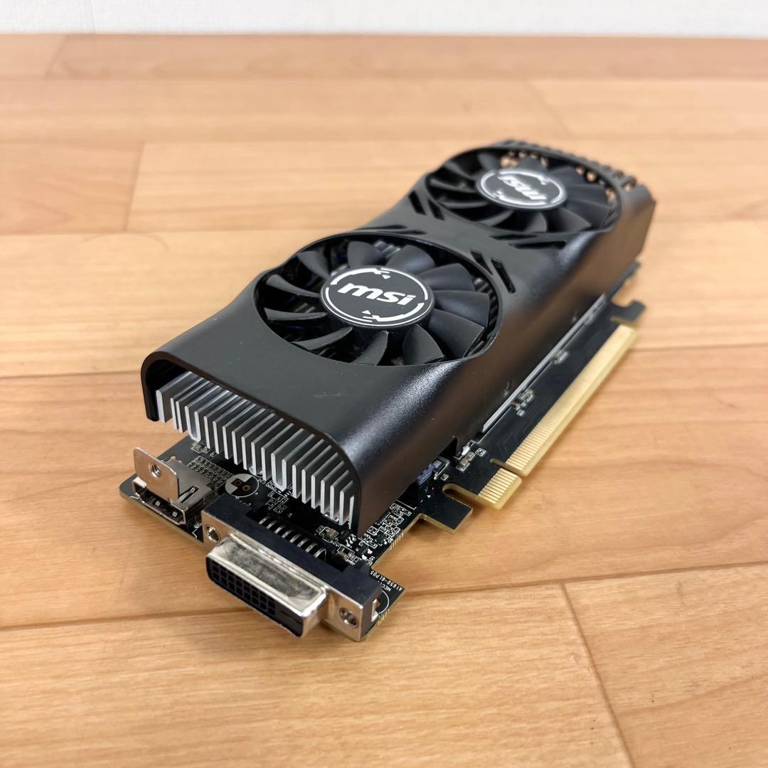 MSI GeForce GTX 1650 4GT LP グラフィックボード