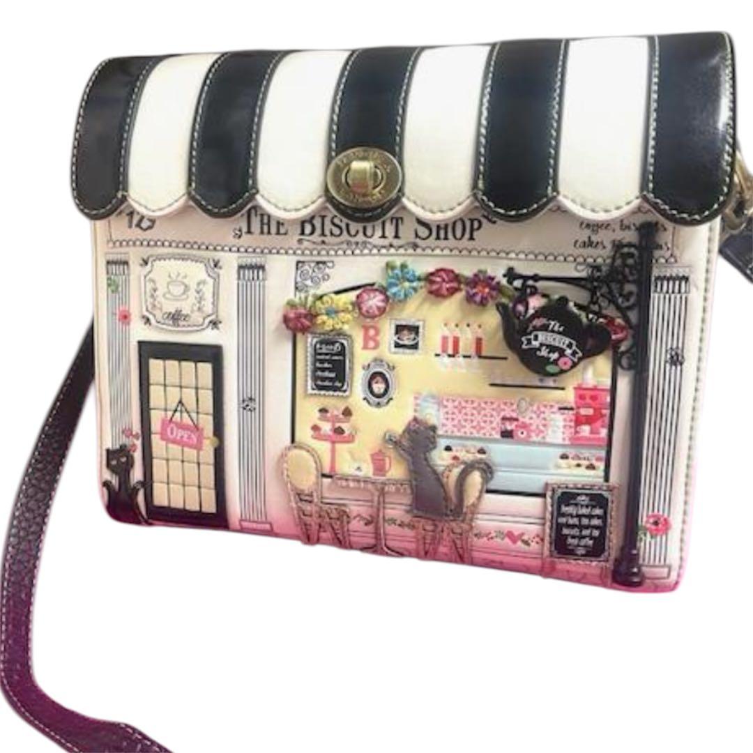 未使用❣️ Vendula LONDON ベンデューラ　ショルダーバッグ　猫