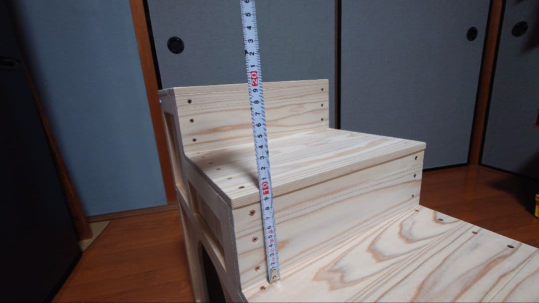 ㉚★アンジぇ★キャットハウス★階段タイプ★ハンドメイド★猫★猫小屋