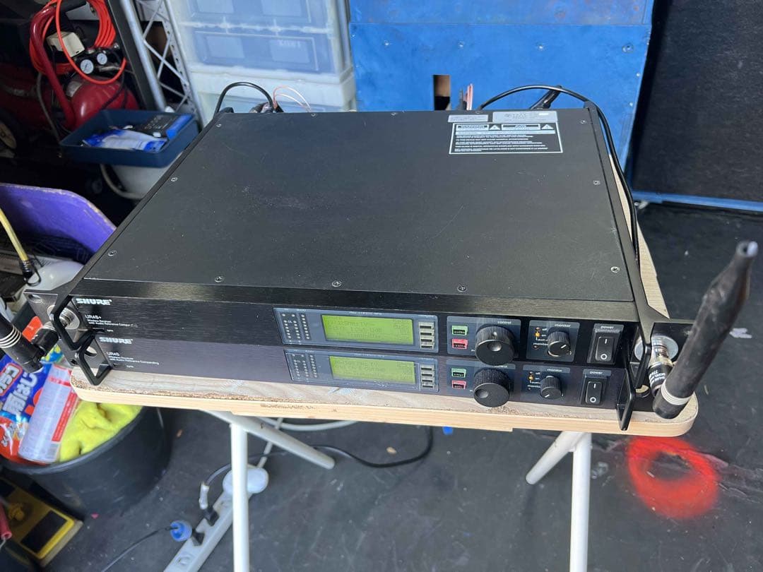 Shure UR4S x2 ABJ 779-810 MHz ワイヤレス2台セット