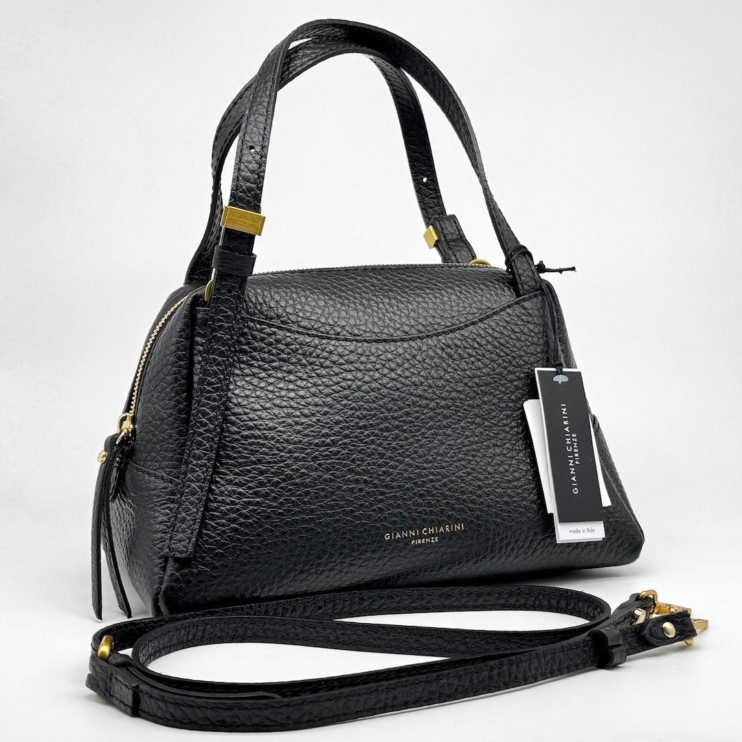 美品 GIANNI CHIARINI 25AW DEA レザー ショルダーバッグ