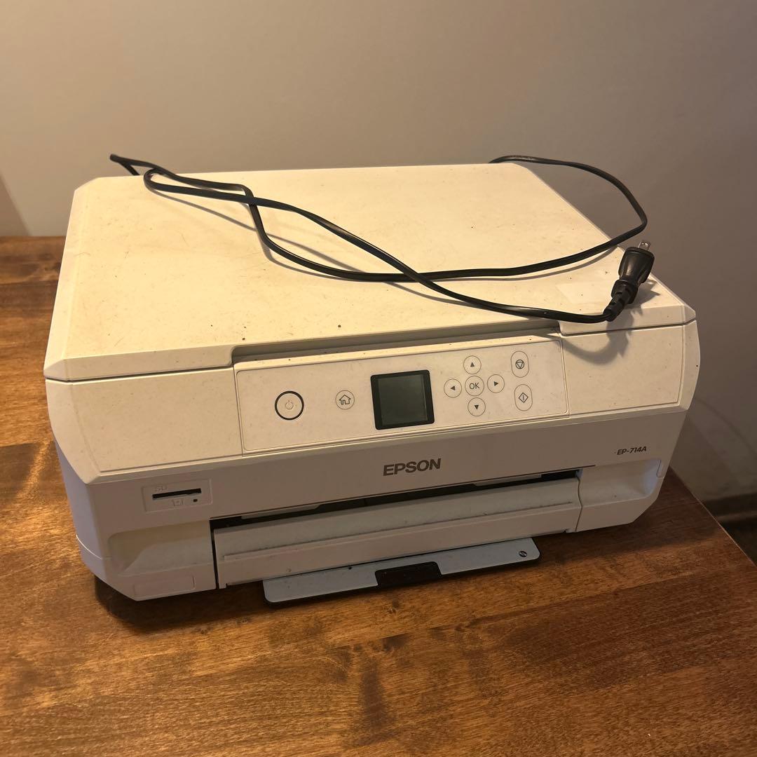 【ほぼジャンク？】EPSON EP-714Aインクジェットプリンター 本体