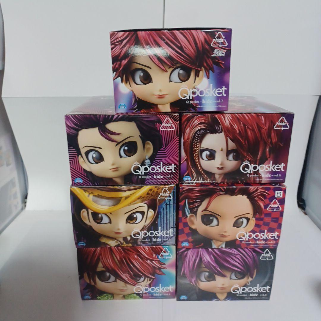 Qposket hideフィギュアセット 7種