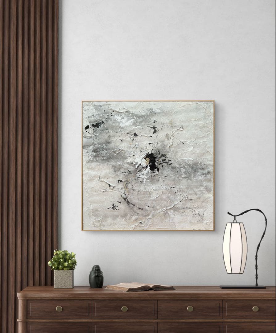 原画/額装済み/和風/禅/絵画/アート/抽象画/ニュアンス/モダン/ホテル/内装