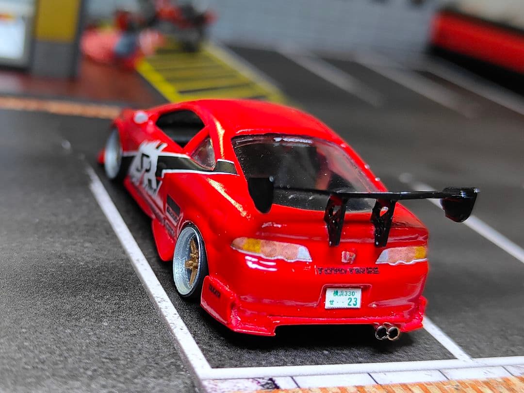 ホットウィールカスタム ホンダ インテグラ CD5 ワイスピ仕様 レアトミカ改造