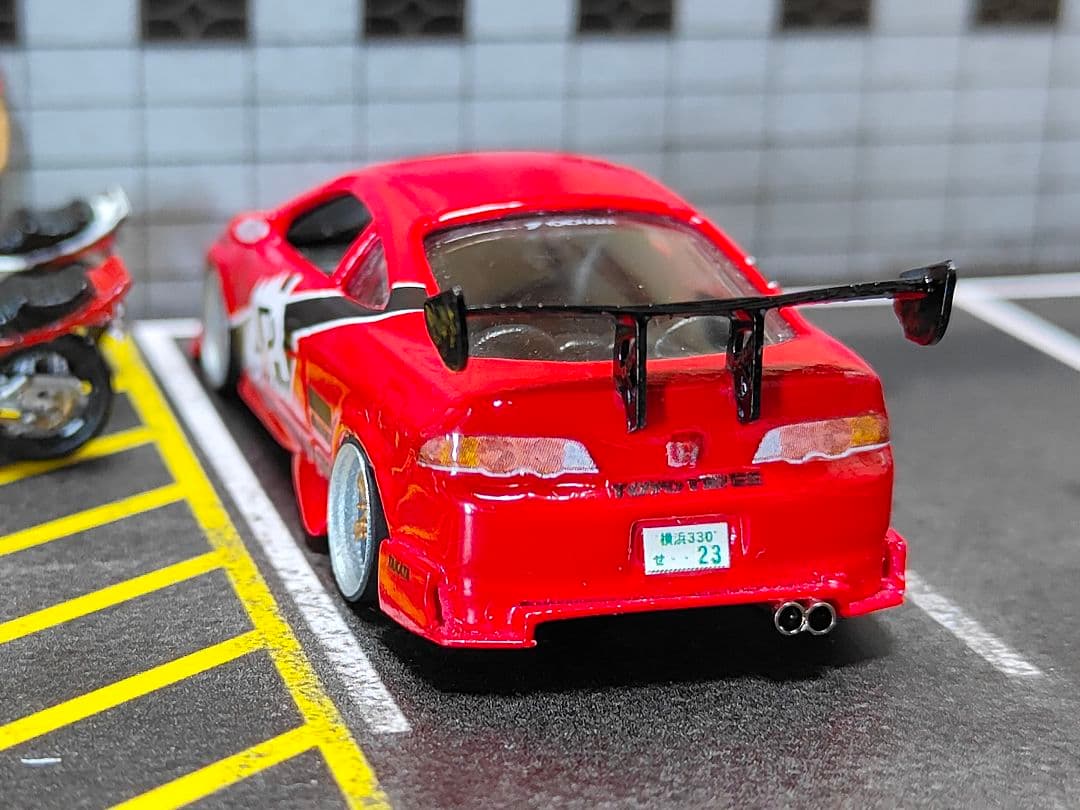 ホットウィールカスタム ホンダ インテグラ CD5 ワイスピ仕様 レアトミカ改造