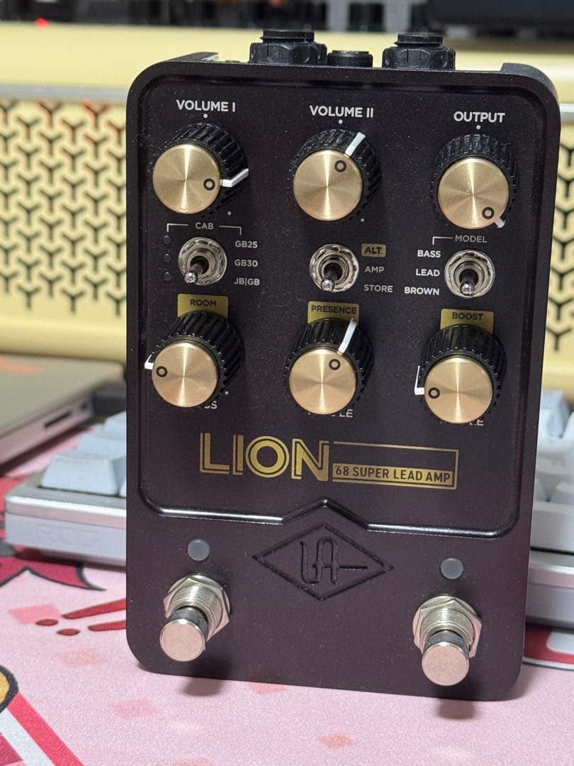 ギター UAFX Lion 68Super Lead Amp