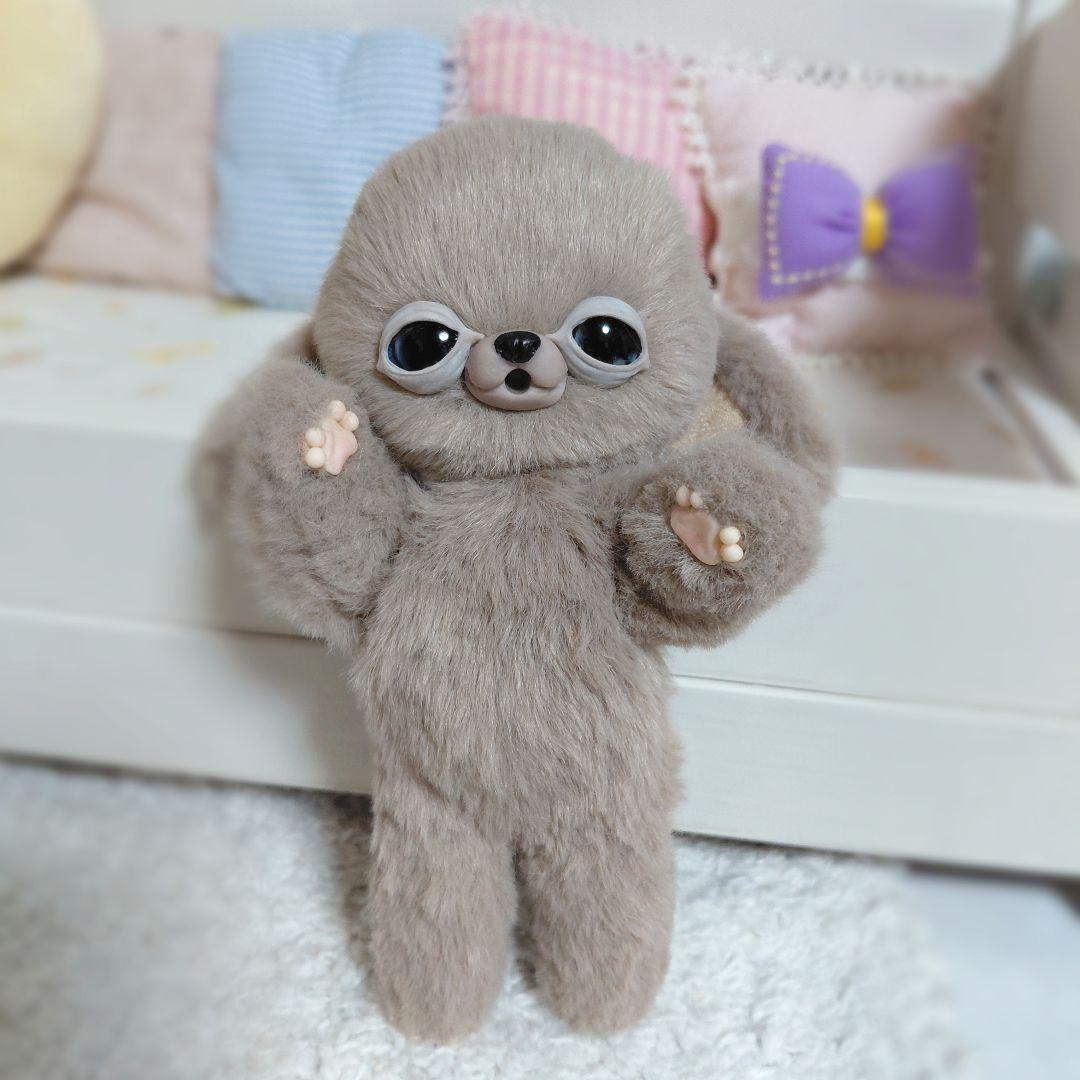 チワボボちゃん①　アートドール　ぬいぐるみ