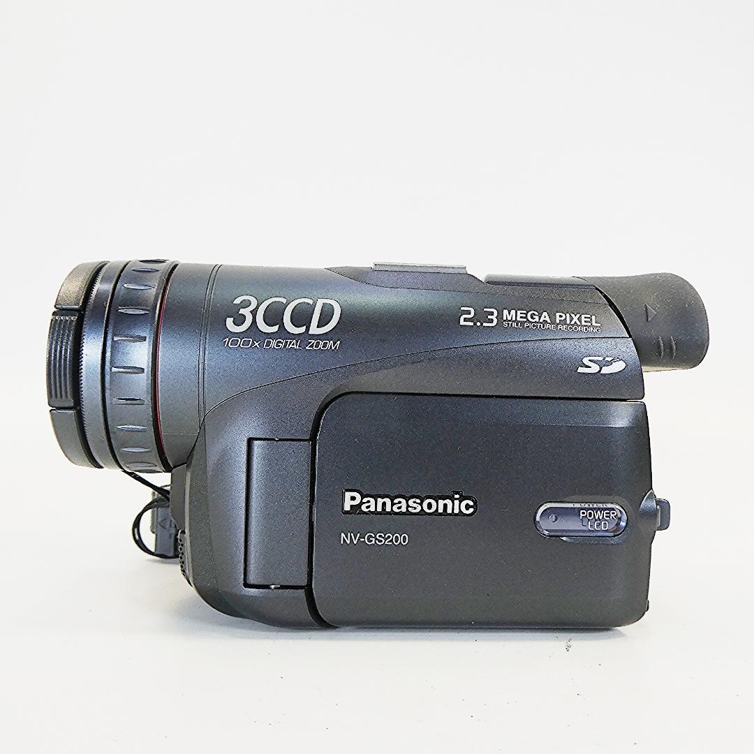 美品・動作良好 パナソニックNV-GS200 MiniDVビデオ　DVD化に最適