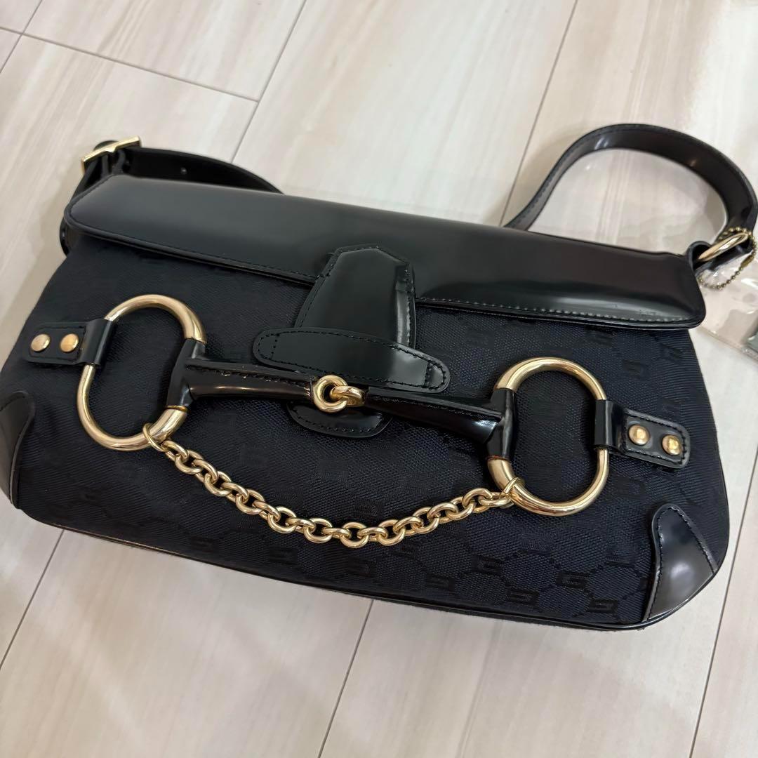 L*♡様 グッチ パウロ ワンショルダー ホースビット チェーン
