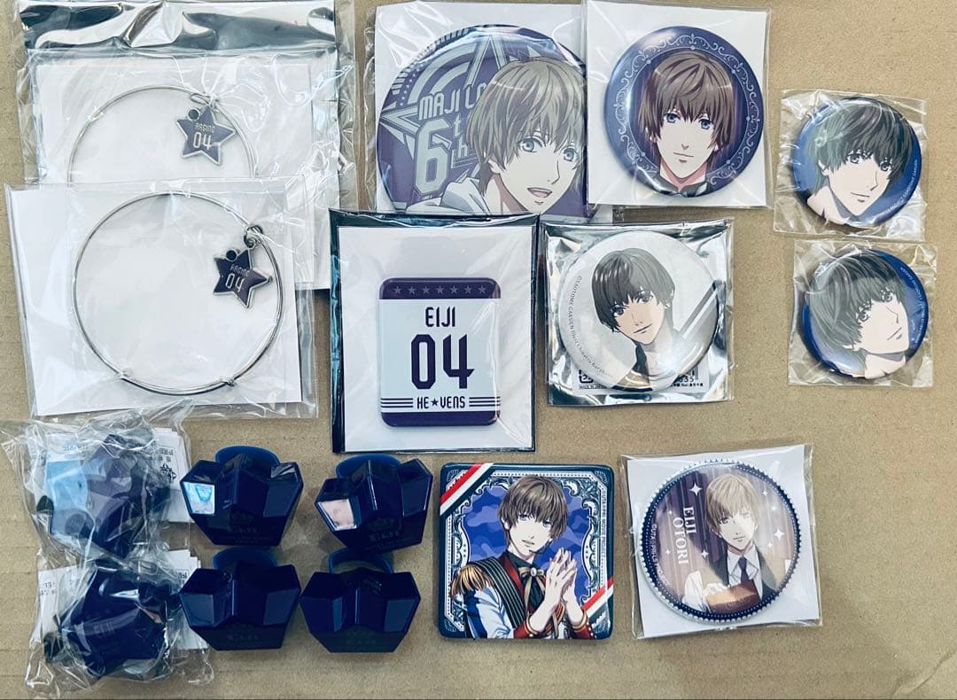 うたプリ 鳳瑛二 缶バッジ リングライト HE★VENS etc