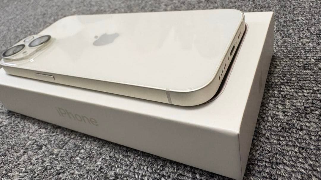 Apple iPhone 14 ホワイト 本体　128㎇