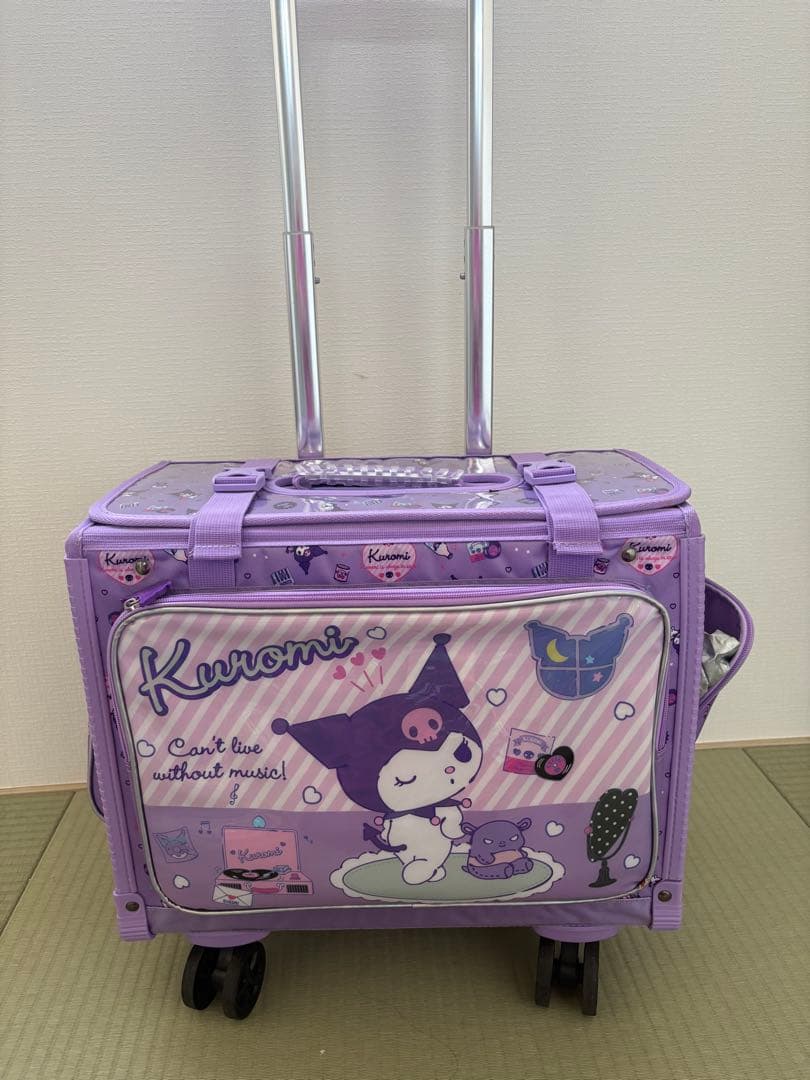 Kuromi キャリーケース 紫