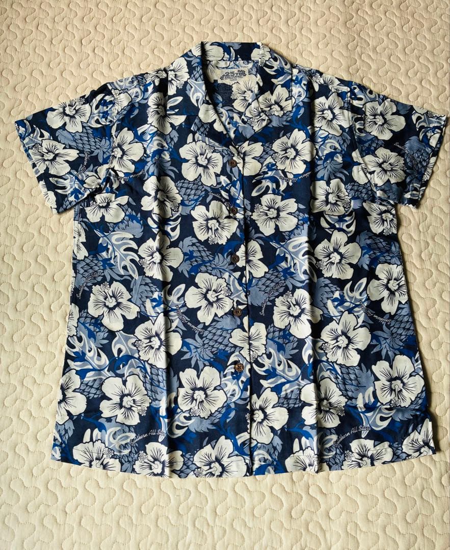 サザンオールスターズ25周年限定アロハシャツ　Mサイズ　レディース