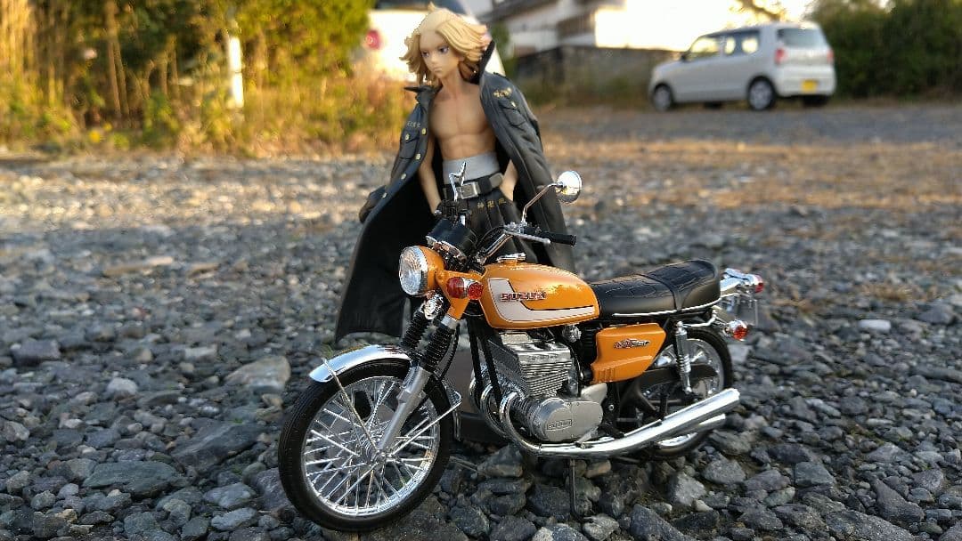 バイクプラモデル1/12 プラモデルのみの販売。製作専用