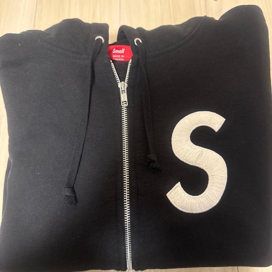 WahGwaansupreme Sロゴ エスロゴ ジップパーカー Sサイズ